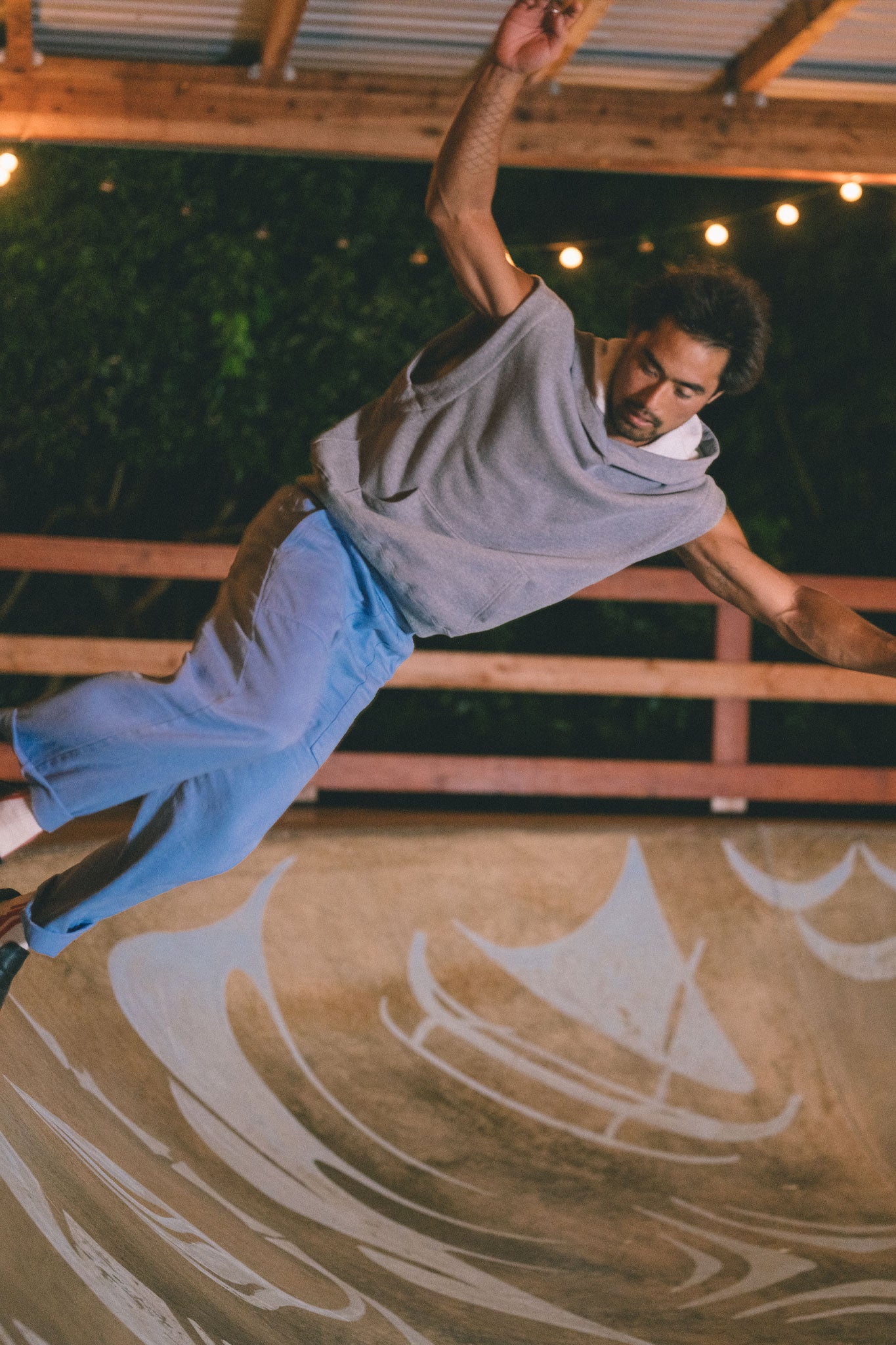 Heathered Balboa Hooded Sweatshirt