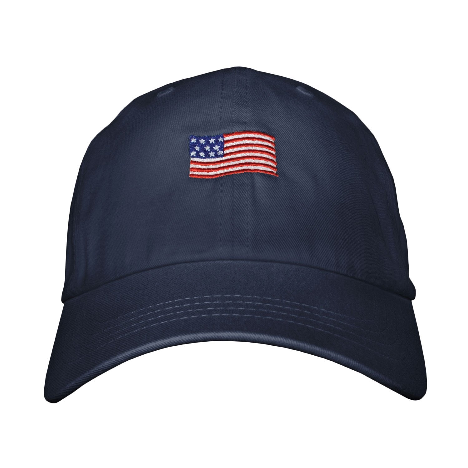 American Flag Dad hat