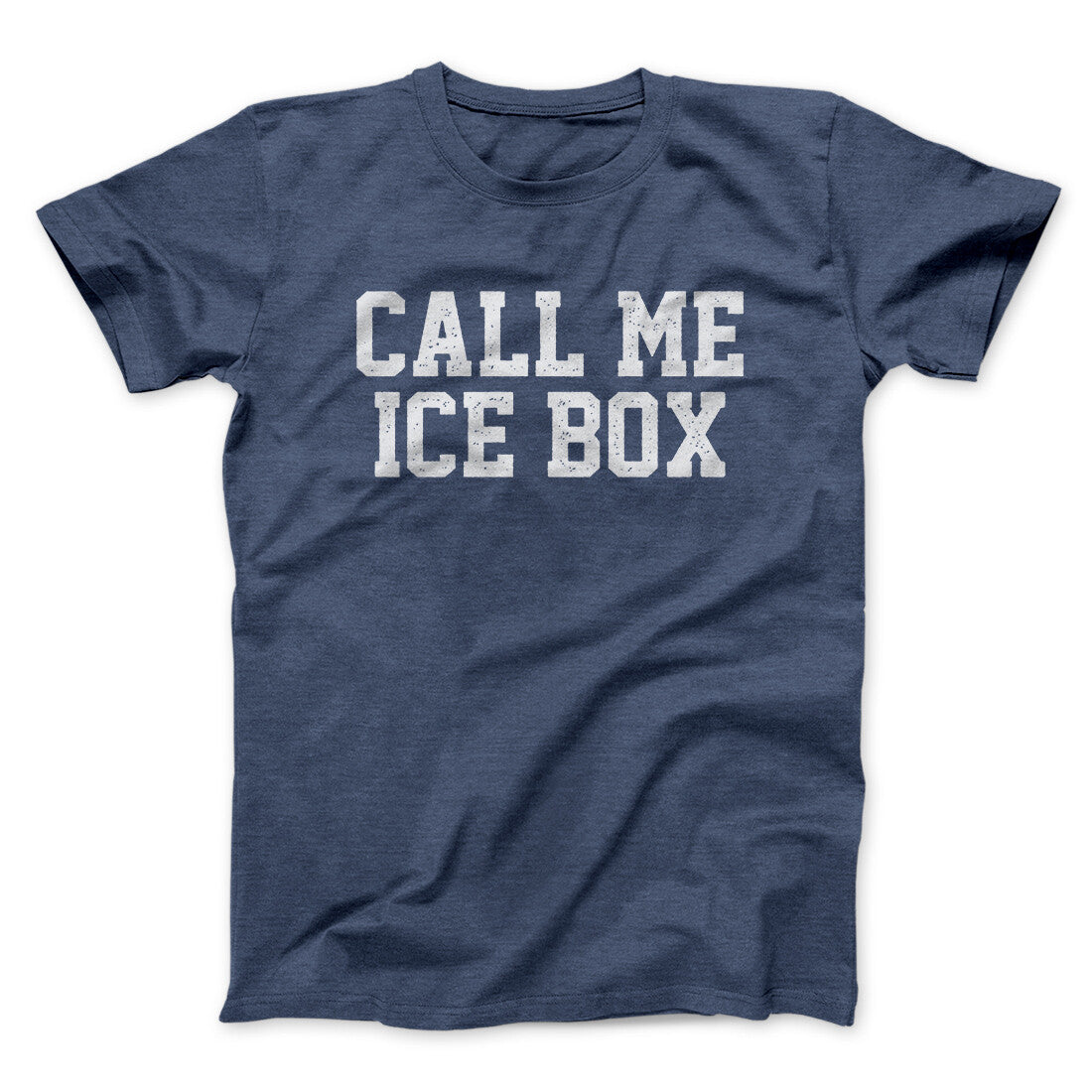 Call Me Ice Box Funny Movie Unisex T-Shirt - Black Cotton Tee