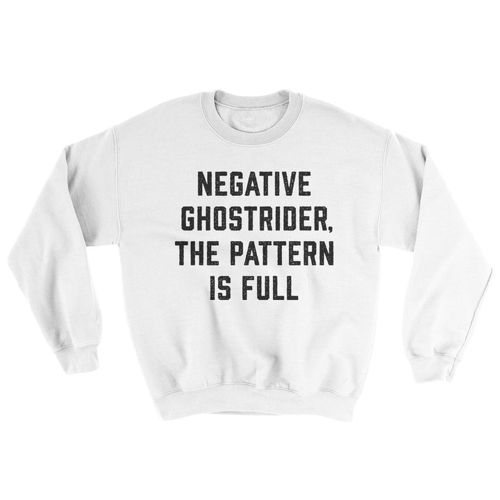 Negative Ghostrider The Pattern Is Full Ugly Sweater