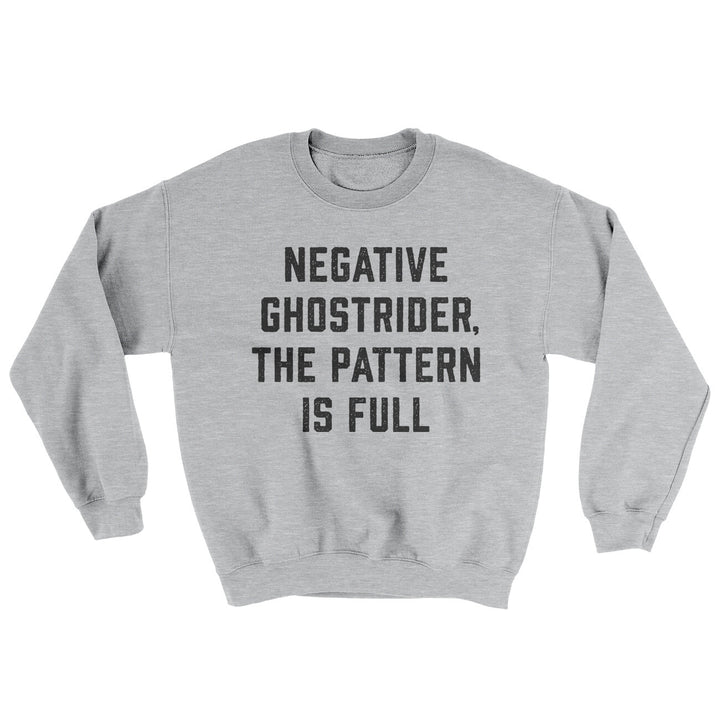 Negative Ghostrider The Pattern Is Full Ugly Sweater