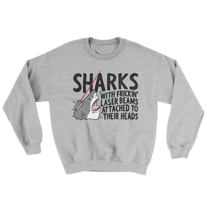 Sharks With Frickin’ Laser Beams Ugly Sweater
