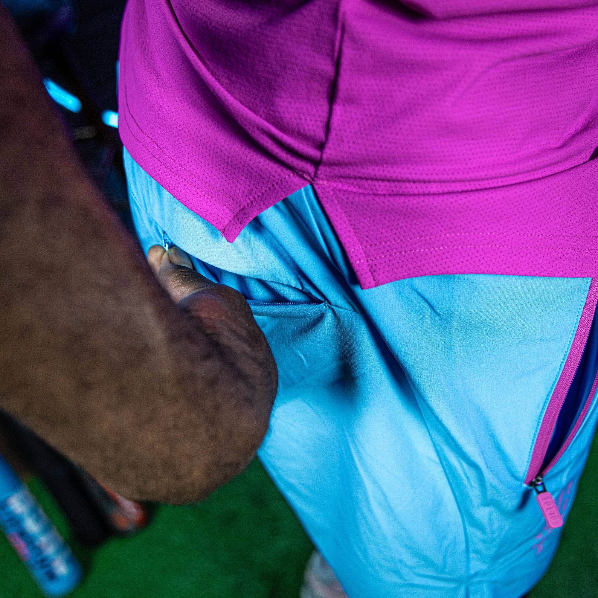 Pro Series Shorts V2 Cotton Candy Blue Baseball Athletic Shorts