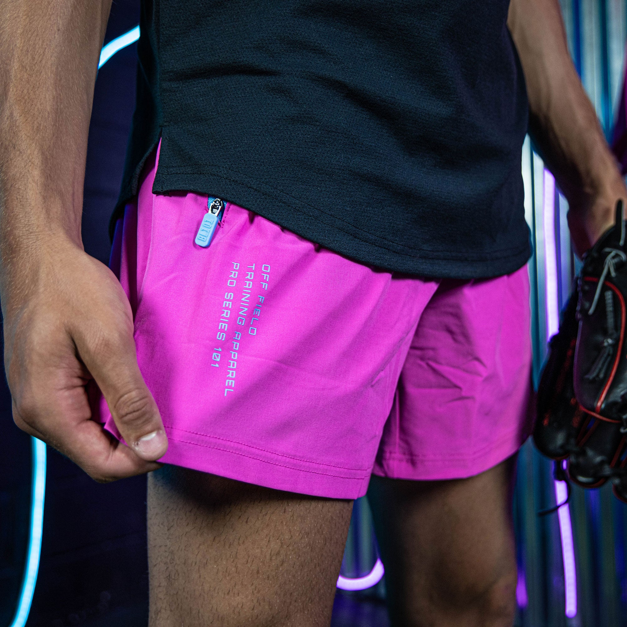 Pro Series Shorts V2 Cotton Candy Pink Baseball Athletic Shorts